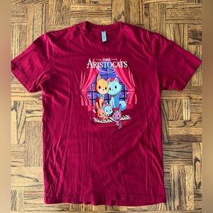 Aristocats Maroon T-shirt M